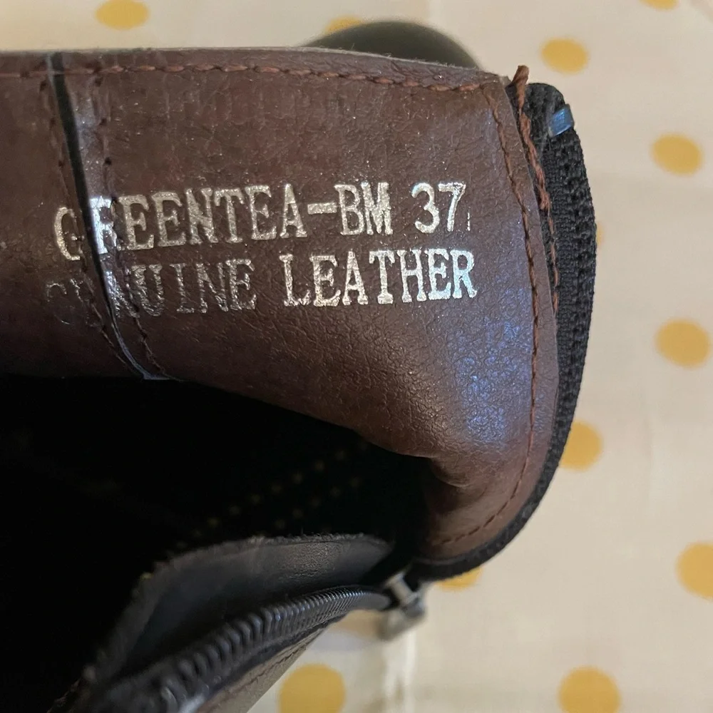 Spring Step L'Artiste Women's Greentea Dress Booties Vintage Victorian Look 37 - Picture 8 of 10